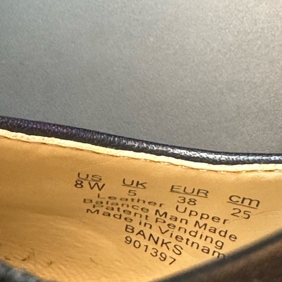 Naturalizer Banks sling back 8w black leather - Picture 4 of 4